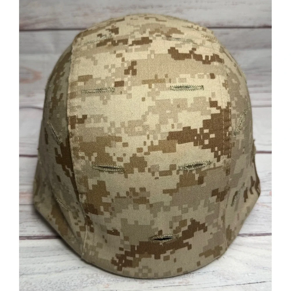 USMC M-3 MARPAT Helmet‎ W/ Cover Woodland Desert XS/S